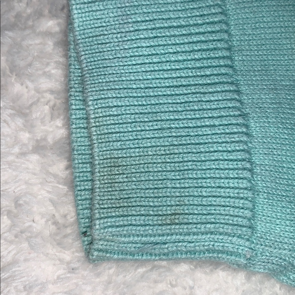 Vineyard Vines Blue Green Sweater 4T GUC Beach Shells Sailboat - Picture 10 of 10
